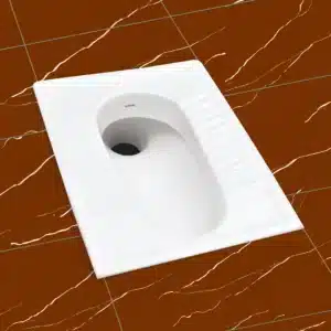 Ruby Orissa Pan 20 – compact Indian toilet pan | Johnson sanitaryware | Tile House showroom, Madipakkam, Chennai
