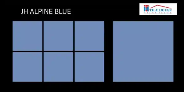 Terrace with Alpine Blue cool roof tiles – heat-resistant design | Best cool roof tiles showroom in Mint – Tile House