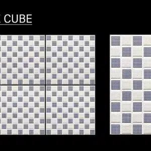 Roof with Blue Cube cool tiles – anti-heat terrace tile design | Best tiles showroom in Puzhal – Tile House