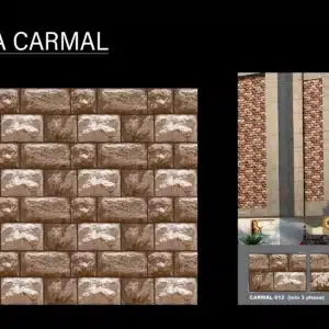 BNA Carmal – 18x12 inch tile for exterior wall cladding | Johnson Tiles | Tile House showroom, Madipakkam