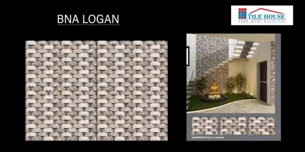 BNA Logan – 18x12 inch wall tile for exteriors | Johnson Tiles | Available at Tile House showroom, Madipakkam