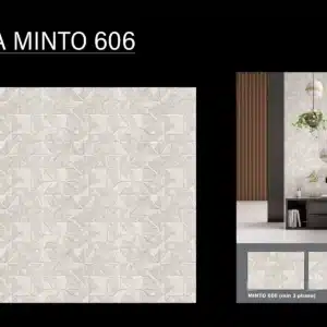 BNA Minto 606 – 18x12 inch elevation tile with smooth finish | Johnson Tiles | Tile House showroom, Vadapalani