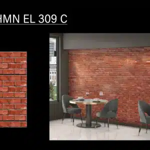 HMN EL 309 C – 18x12 inch exterior elevation tile | Johnson Tiles | Tile House showroom, Mint, Chennai