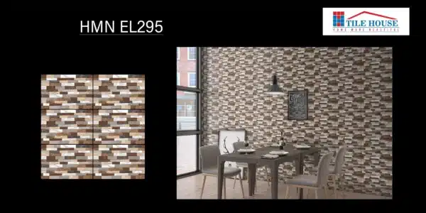 HMN EL 295 – 18x12 inch tile for wall elevation | Johnson Tiles | Available at Tile House showroom, Puzhal, Chennai