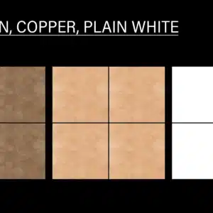 Brown, Copper & White – 1x1 ft plain wall tiles by Johnson Tiles | Available in Madipakkam showroom – Tile House Chennai