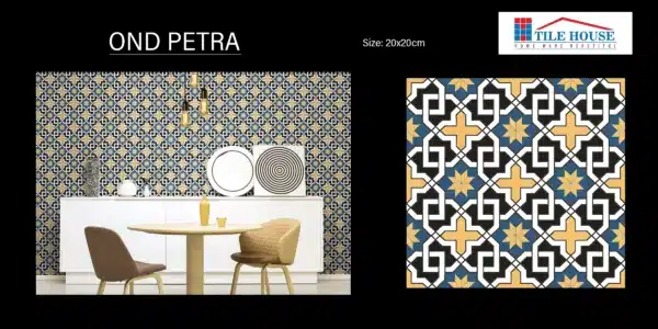 Petra HL tile – 1x1 ft textured wall tile for bath/kitchen | Johnson Tiles at Tile House Vadapalani