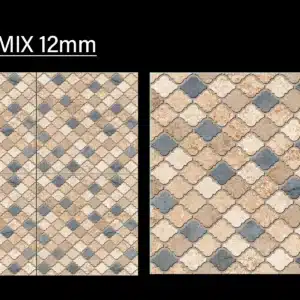 JH Drift Mix tile – textured 40x40 parking tiles with earthy tones | Tile House in Chennai, showroom in Puzhal