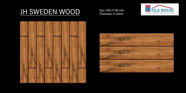 JH Sweden Wood tile – light textured 4x0.65 ft wooden tile | Tile House in Chennai, showroom in Mint