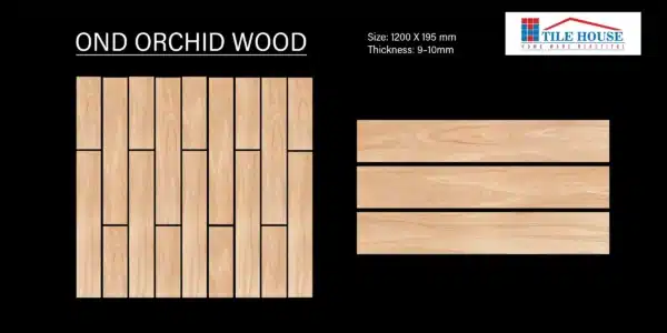 OND Orchid Wood tile – 4x0.65 ft rustic wooden strip tile | Tile House in Chennai, showroom in Redhills
