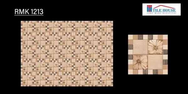 RMK 1213 tile – 1x1 parking tile with natural stone texture | Tile House in Chennai, showroom in Madipakkam
