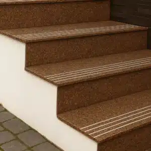 JH Step Granito tile – 1x1 ft textured granite-look stair tile | Tile House in Chennai, showroom in Redhills