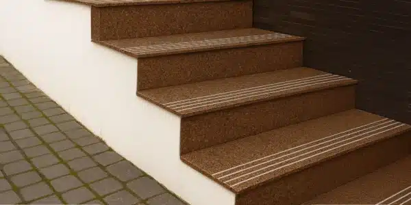 JH Step Granito tile – 1x1 ft textured granite-look stair tile | Tile House in Chennai, showroom in Redhills