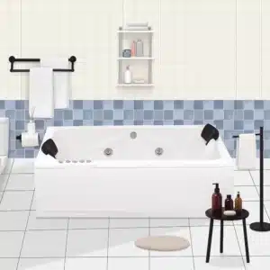 Avante bathtub – sleek standalone bathware for modern bathrooms | Johnson sanitaryware | Tile House showroom, Mint, Chennai