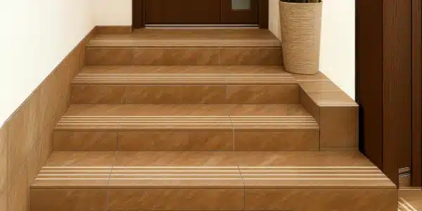 RMK 2731 D & HL tile – 1x1 ft stair tile with highlight design | Tile House in Chennai, showroom in Madipakkam