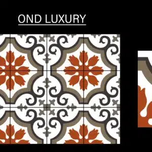 OND Luxury tile – elegant 1x1 ft floor tiles design, 20x20 cm for homes | Tile House in Chennai, showroom in Vadapalani