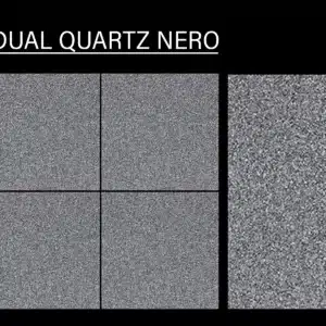 JH Dual Quartz Nero tile – dark-toned 1x1 ft tiles design for modern floors | Tile House in Chennai, showroom in Vadapalani