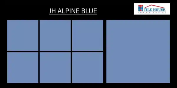 JH Alpine Blue 1x1 ft tile – cool 20x20 cm tiles design with bold hues | Tile House in Chennai, showroom in Madipakkam