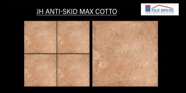 JH Max Cotto 20x20 cm tile – anti-skid 1x1 ft tiles with earthy tones | Tile House in Chennai, showroom in Madipakkam