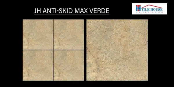 JH Anti-skid Max Verde tile – safe 1x1 ft tiles with anti-slip floor tiles design | Tile House in Chennai, showroom in Redhills