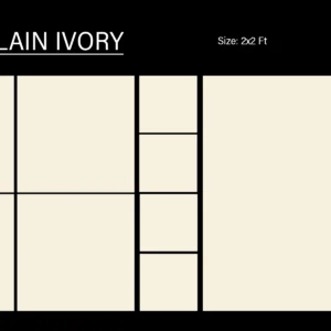 JH plain ivory