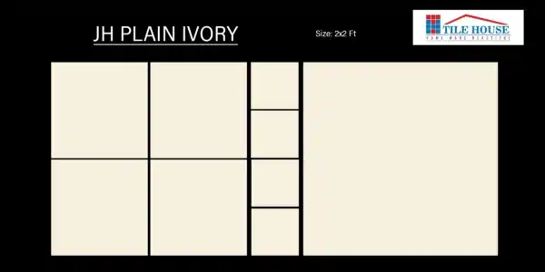 JH plain ivory