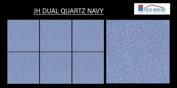 JH Dual Quartz Navy 1x1 ft tile – deep navy 20x20 cm floor tiles with designs | Tile House in Chennai, showroom in Madipakkam
