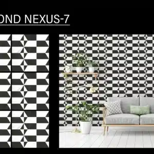 OND Nexus-7 1x1 ft tile – contemporary 20x20 cm floor tiles design | Tile House in Chennai, showroom in Puzhal