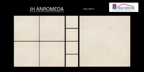 Interior with JH Andromeda tiles – modern floor tiles with designs | Best tiles showroom in Puzhal – Tile House in Chennai