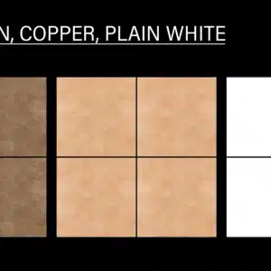 OND Brown, Copper, Plain White