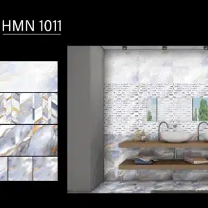 HMN 1011 – 2x1 ft decor wall tile for modern bathrooms | Johnson Tiles from Tile House showroom in Redhills