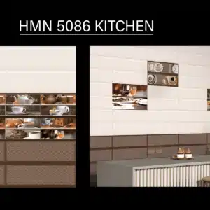 5086 kitchen tile – 18x12 in wall tile for cooking space | Johnson Tiles from Tile House showroom, Madipakkam