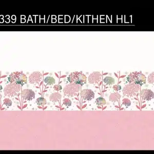5339 HL1 – 18x12 inch concept wall tile by Johnson Tiles for bath, bed & kitchen | Tile House showroom, Madipakkam