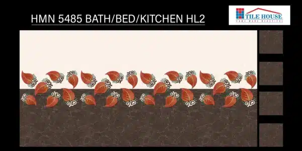 5485 HL1 & HL2 – 18x12 inch wall concept tiles | Johnson Tiles available at Puzhal showroom – Tile House Chennai