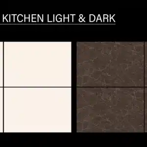 HMN 5485 tile – 18x12 inch kitchen wall tile with light/dark theme | Johnson Tiles from Puzhal showroom