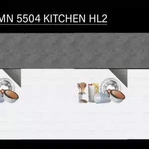 5504 HL2 kitchen wall tile – 18x12 inch Johnson Tiles for modern kitchen walls | Tile House showroom in Redhills, Chennai