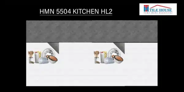 5504 HL2 kitchen wall tile – 18x12 inch Johnson Tiles for modern kitchen walls | Tile House showroom in Redhills, Chennai