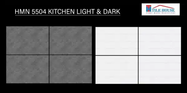 HMN 5504 – 18x12 inch light & dark kitchen wall tile | Johnson Tiles at Tile House showroom in Redhills, Chennai