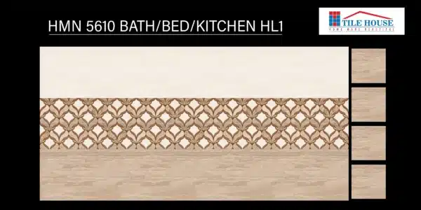 5610 HL1 – 18x12 inch wall tile for bathroom, kitchen & bedroom | Johnson Tiles from Tile House showroom, Mint