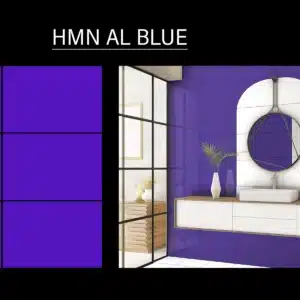 HMN AL Blue – 18x12 inch rich blue wall tile from Johnson Tiles | Available at Tile House showroom in Redhills