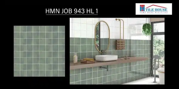 943 HL 1 – 2x1 ft bathroom wall tile in subtle design | Johnson Tiles at Tile House in Mint showroom