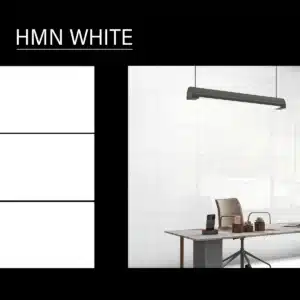 HMN White – 18x12 inch plain white wall tile by Johnson Tiles | Available at Tile House showroom in Redhills, Chennai