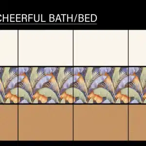 Cheerful tile – 18x12 inch vibrant wall tile for bed & bath | Johnson Tiles at Tile House Redhills