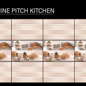 Pine Pitch tile – 18x12 inch wall tile for kitchen concept | Johnson Tiles from Tile House Vadapalani