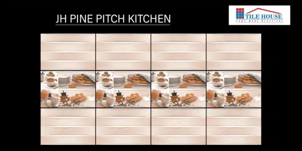 Pine Pitch tile – 18x12 inch wall tile for kitchen concept | Johnson Tiles from Tile House Vadapalani