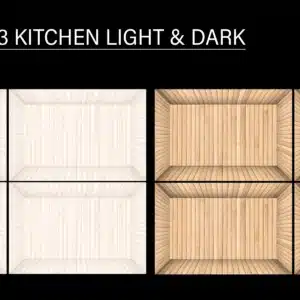OND 1463 – 18x12 inch wall tile with bold light & dark kitchen concept | Johnson Tiles at Tile House, Madipakkam