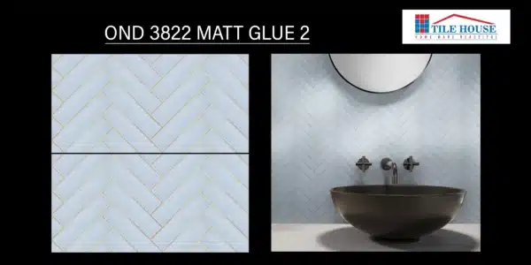 3822 Matt Glue 2 tile – matte 2x1 ft decor wall tile | Johnson Tiles in Chennai, showroom in Madipakkam
