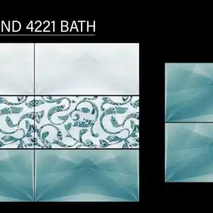 4221 HL tile – 2x1 ft bathroom concept wall tile | Johnson Tiles from Tile House showroom in Mint
