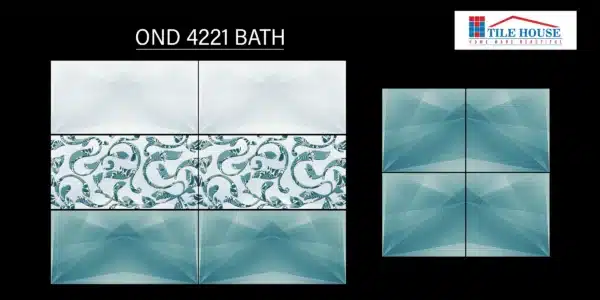 4221 HL tile – 2x1 ft bathroom concept wall tile | Johnson Tiles from Tile House showroom in Mint