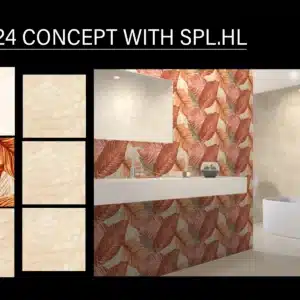 4624 SPL HL tile – 2x1 ft special highlighter for bath/kitchen | Johnson Tiles at Tile House in Mint