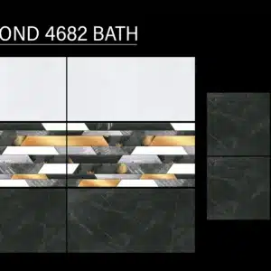 4682 HL tile – 2x1 ft elegant wall tile for bathroom | Johnson Tiles from Tile House Redhills